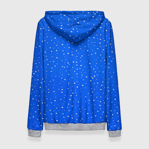 Женская толстовка Новогодний паучок / 3D-Меланж – фото 2