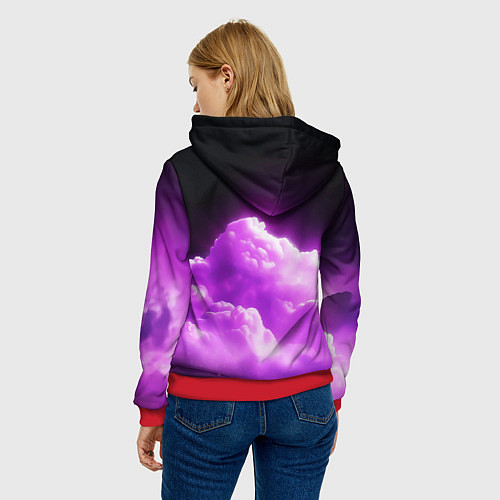 Женская толстовка Poster Dragon age / 3D-Красный – фото 4