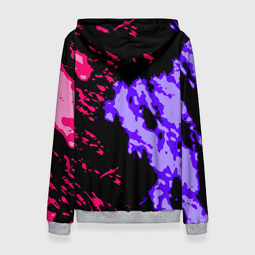 Женская толстовка Linkin park огненные краски / 3D-Меланж – фото 2