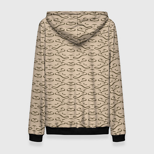 Женская толстовка Виньетка / 3D-Черный – фото 2