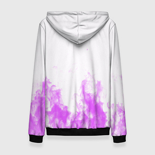 Женская толстовка Monster energy neon flame / 3D-Черный – фото 2