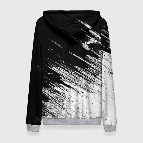 Женская толстовка Stray kids - черно-белый / 3D-Меланж – фото 2