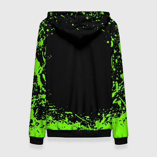 Женская толстовка Quake кислотные краски / 3D-Черный – фото 2