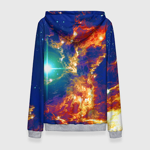 Женская толстовка Удивительный мир котёнка игромана / 3D-Меланж – фото 2