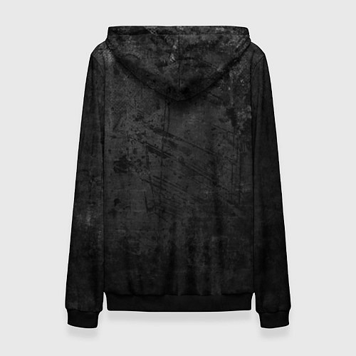 Женская толстовка Абстракция - dark grunge break / 3D-Черный – фото 2