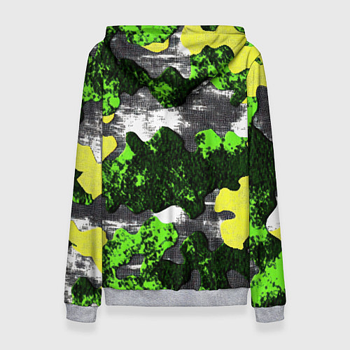Женская толстовка Камуфляж из брызг краски / 3D-Меланж – фото 2