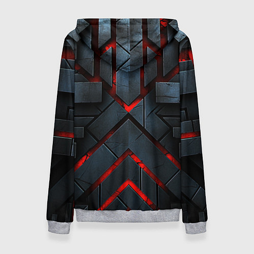 Женская толстовка Kingdom Come Deliverance 2 каменные плиты / 3D-Меланж – фото 2