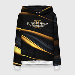 Женская толстовка Kingdom Come Deliverance 2 black and gold