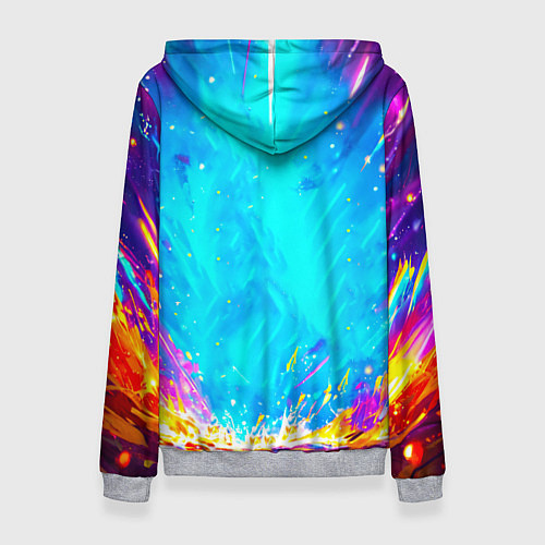 Женская толстовка Газель малыш / 3D-Меланж – фото 2