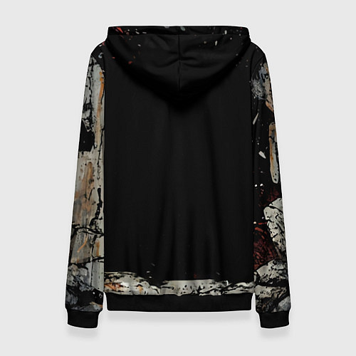 Женская толстовка Пеликан на черном / 3D-Черный – фото 2