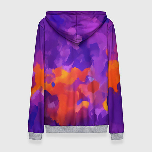 Женская толстовка Джокер в розово-желтом пиджаке / 3D-Меланж – фото 2