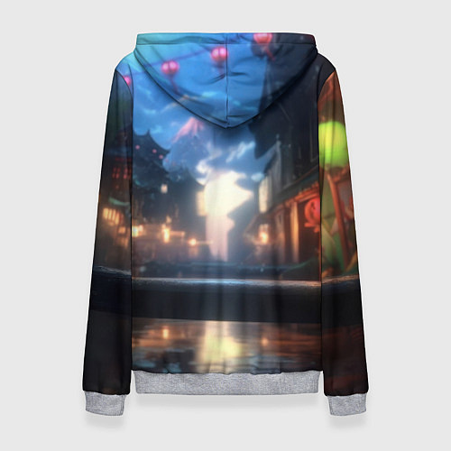 Женская толстовка Джокер за барной стойкой / 3D-Меланж – фото 2