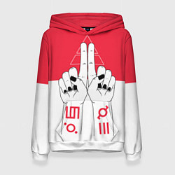 Женская толстовка 30 Seconds to Mars poster