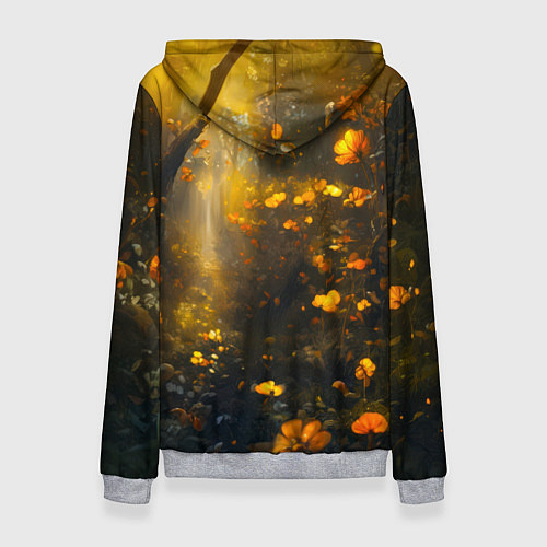 Женская толстовка Умилительная красная панда / 3D-Меланж – фото 2