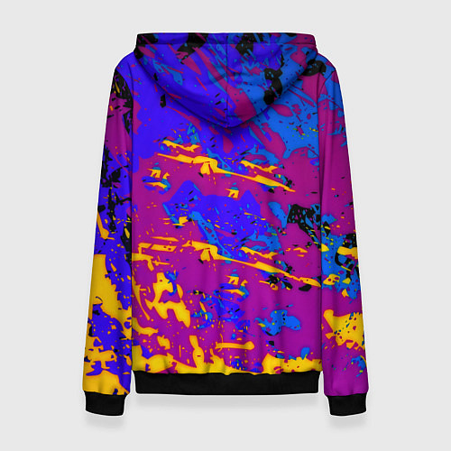 Женская толстовка NBA краски неон / 3D-Черный – фото 2