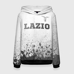 Толстовка-худи женская Lazio - white gradient посередине, цвет: 3D-черный