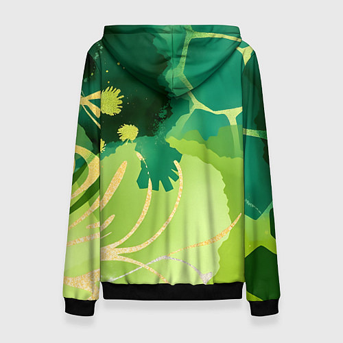 Женская толстовка Вдохновленный природой / 3D-Черный – фото 2