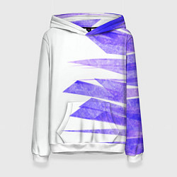 Женская толстовка Color white purple