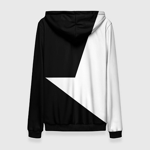Женская толстовка Nasa текстура геометрия / 3D-Черный – фото 2