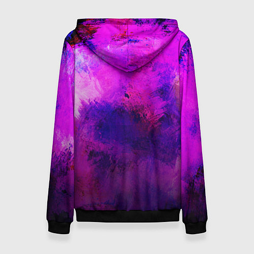 Женская толстовка Космонавт красочный / 3D-Черный – фото 2