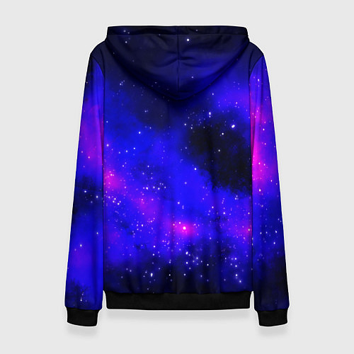 Женская толстовка Огненный путь космонавта / 3D-Черный – фото 2