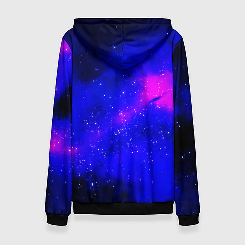 Женская толстовка Астронавт в пучине / 3D-Черный – фото 2