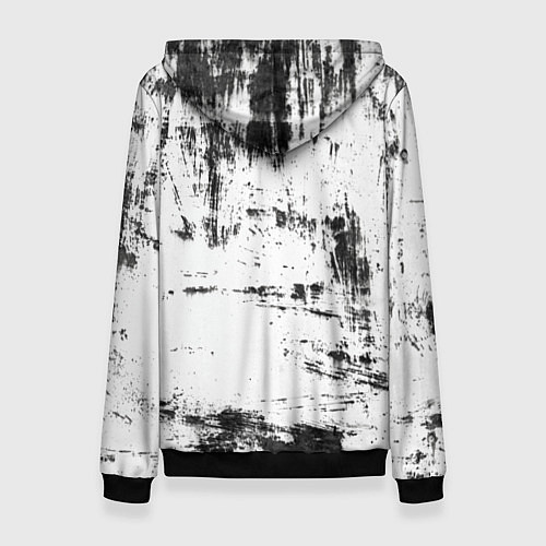 Женская толстовка Color black and white / 3D-Черный – фото 2