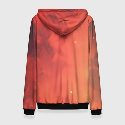 Женская толстовка Скафандр Чужого на девушке / 3D-Черный – фото 2