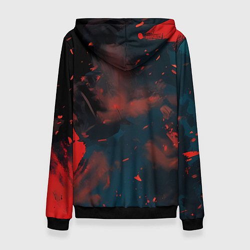 Женская толстовка Йода в желтом кимоно / 3D-Черный – фото 2