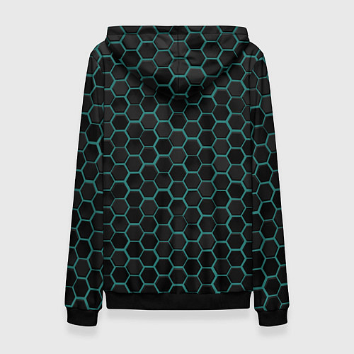 Женская толстовка Анахайм Дакс - черные соты / 3D-Черный – фото 2