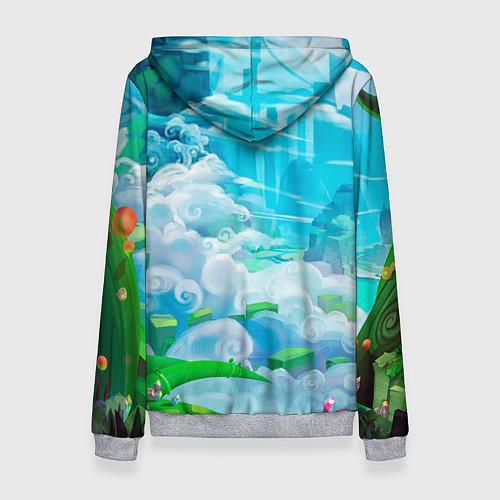 Женская толстовка Astro в аниме стиле / 3D-Меланж – фото 2