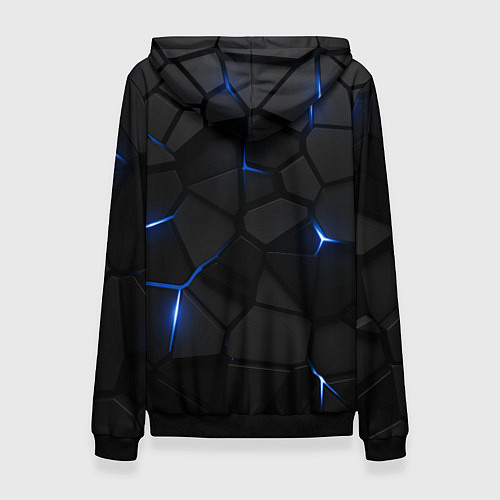 Женская толстовка Виннипег Джетс - НХЛ хоккей / 3D-Черный – фото 2