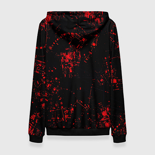 Женская толстовка Кибернетический Они / 3D-Черный – фото 2