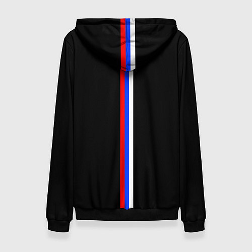 Женская толстовка Russia sports team / 3D-Черный – фото 2