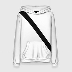 Толстовка-худи женская Ремень безопасности пассажирский, цвет: 3D-белый