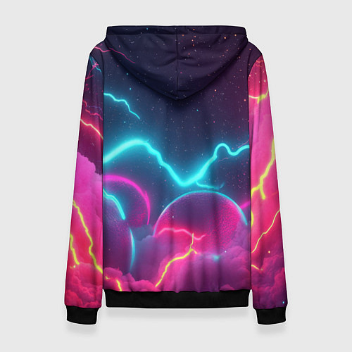 Женская толстовка Bones в образе супергероя / 3D-Черный – фото 2