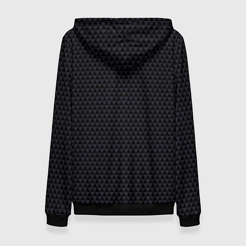 Женская толстовка Сент Луис Блюз - черные треугольники / 3D-Черный – фото 2