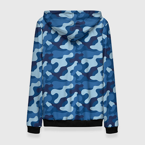 Женская толстовка Волк стреляет из автомата ВМФ / 3D-Черный – фото 2