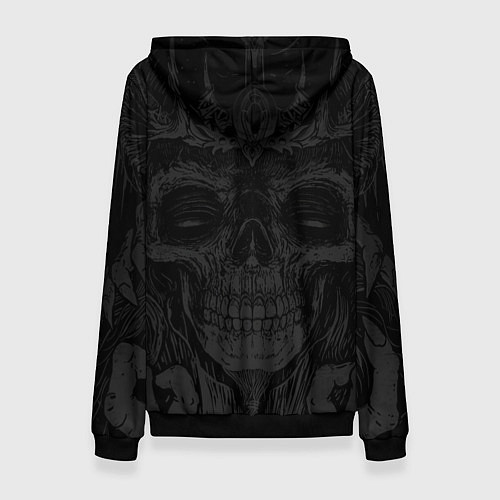 Женская толстовка Black Sabbath death skull / 3D-Черный – фото 2