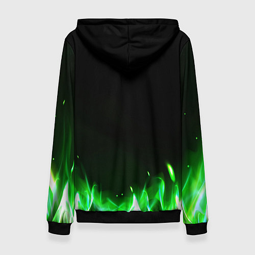 Женская толстовка XXXTentacion hardcore / 3D-Черный – фото 2