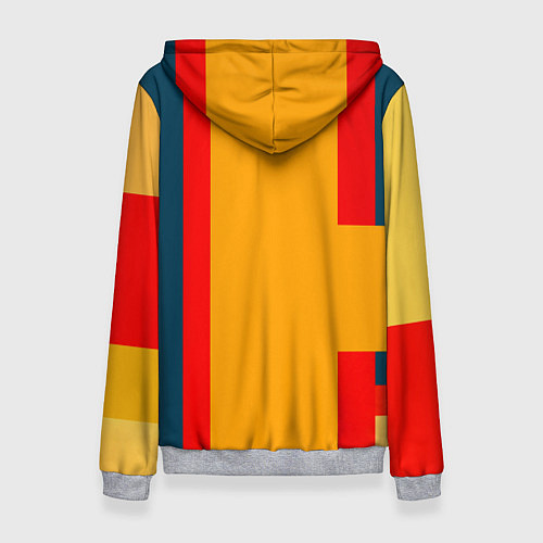 Женская толстовка Белогвардеец поп-арт / 3D-Меланж – фото 2