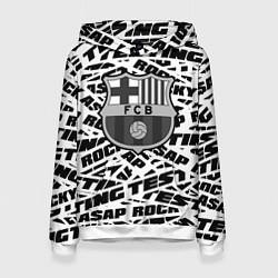 Толстовка-худи женская AAP Rocky barcelona, цвет: 3D-белый