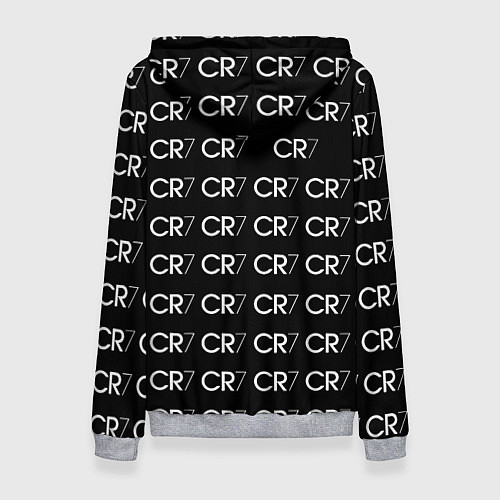 Женская толстовка Juventus sport pattern / 3D-Меланж – фото 2