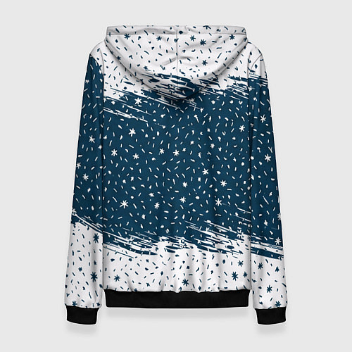 Женская толстовка Сантамаха / 3D-Черный – фото 2