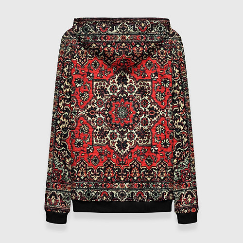 Женская толстовка Пыльный ковёр / 3D-Черный – фото 2