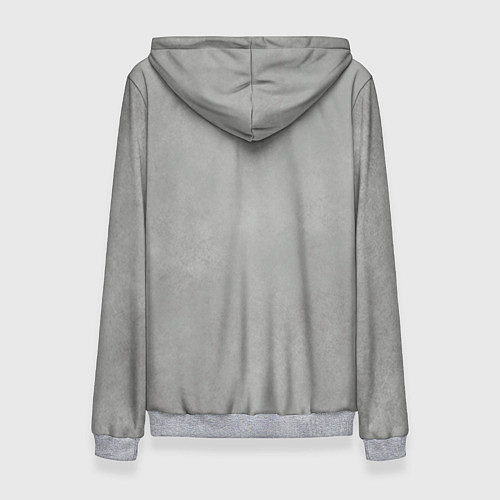 Женская толстовка Белый котик / 3D-Меланж – фото 2