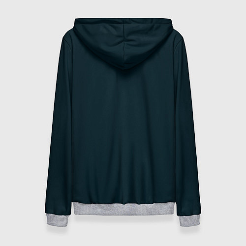 Женская толстовка Storm Spirit / 3D-Меланж – фото 2