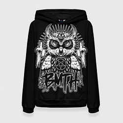 Толстовка-худи женская BMTH Owl, цвет: 3D-черный