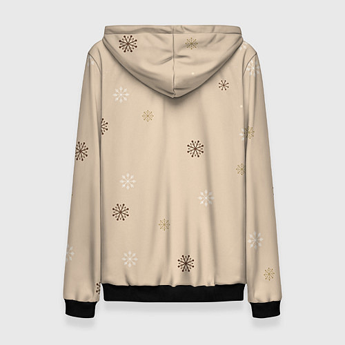 Женская толстовка Сова в наушниках / 3D-Черный – фото 2