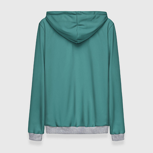 Женская толстовка Дэвид Боуи: тишина / 3D-Меланж – фото 2